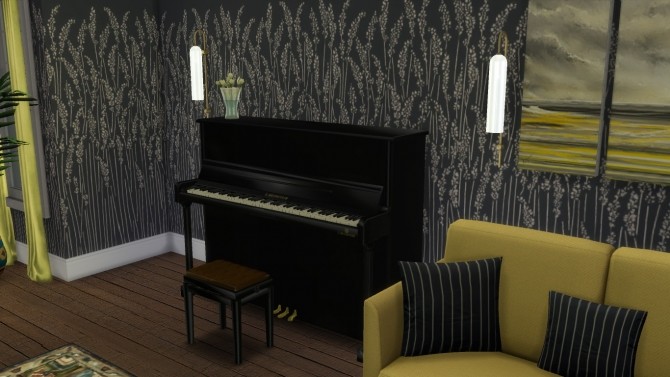 Sims 4 Bechstein Upright Piano by PeterJames88 at Mod The Sims