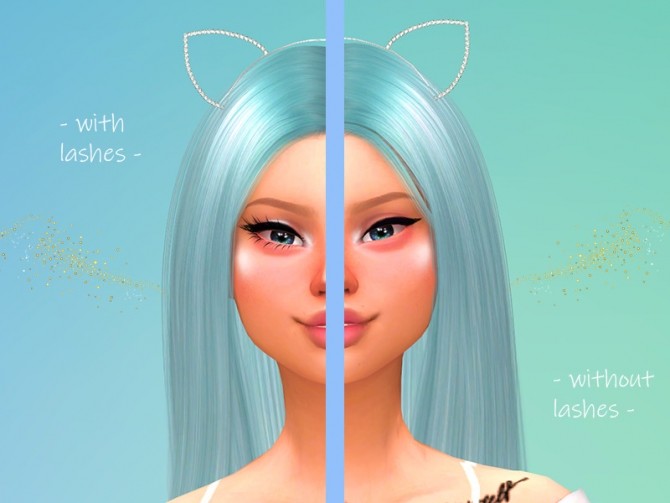 Sims 4 Lana Louise Eyeliner by LadySimmer94 at TSR