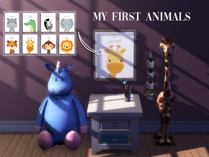 Sims 4 Animals prints at Celinaccsims
