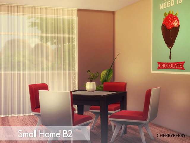 Sims 4 Small Home B2 at Cherryberry