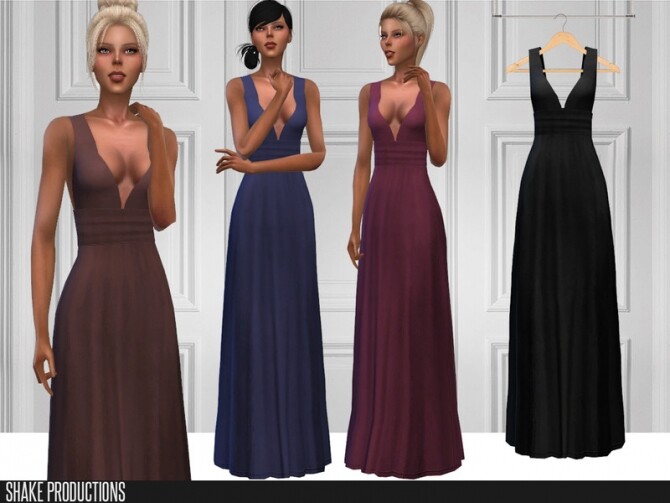 Sims 4 426 Gown by ShakeProductions at TSR