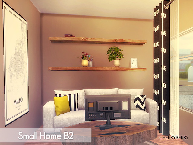 Sims 4 Small Home B2 at Cherryberry