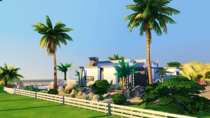Sims 4 Villa 94 Modern House at Mister Glucose