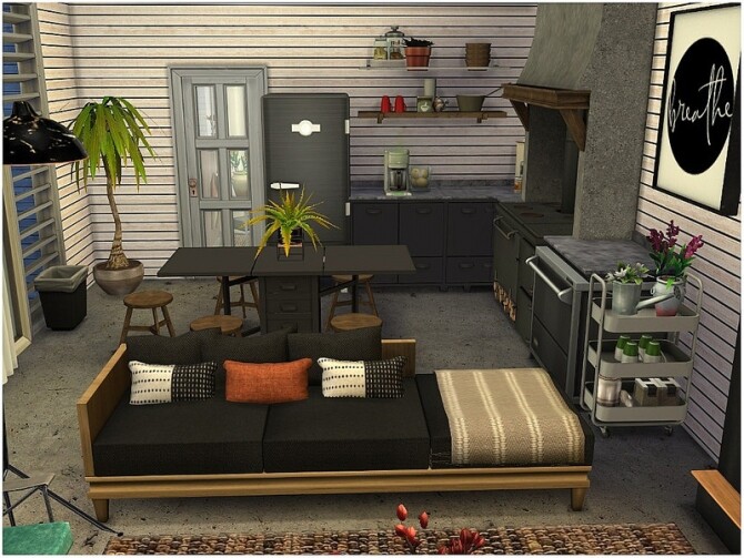 Modern Family Home by lotsbymanal at TSR » Sims 4 Updates