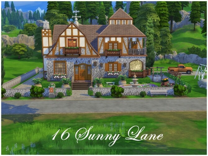 Sims 4 16 Sunny Lane house by simbunnyRT at Mod The Sims