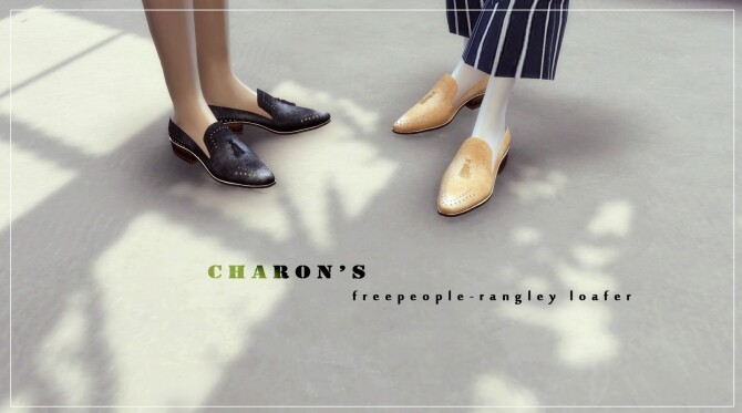 Sims 4 Rangley Loafer at Charonlee