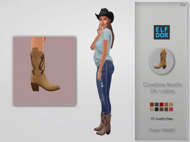 Cowboy compatibility sims 4 что это