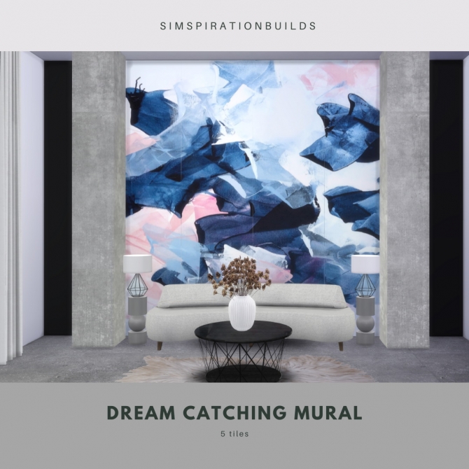 Wall Murals at Simspiration Builds » Sims 4 Updates