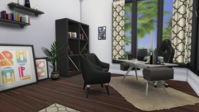 Sims 4 Luxury Modern House NO CC by Emyclarinet at Mod The Sims