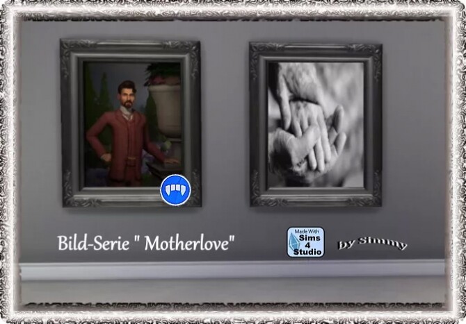 Sims 4 Motherlove paintings by Simmy at All 4 Sims
