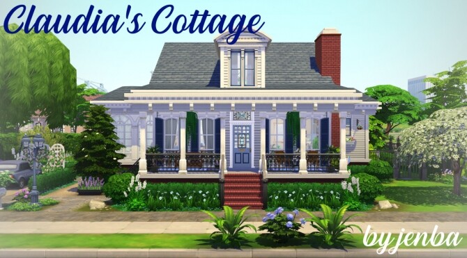Sims 4 Claudia’s Cottage at Jenba Sims