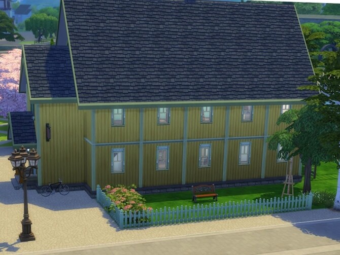 Sims 4 Bedehuset (The Prayer House) at KyriaT’s Sims 4 World