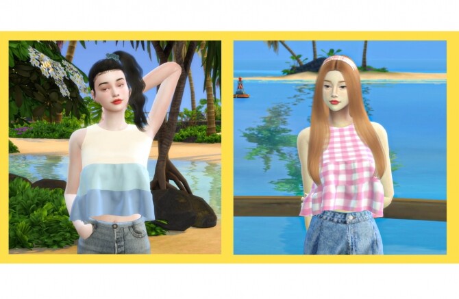 Sims 4 I Brownie You top at THKM16