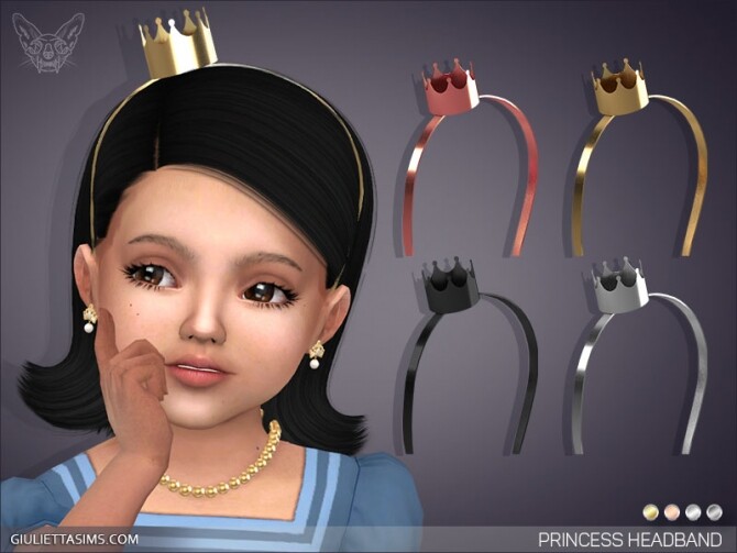 Sims 4 Princess Headband For Toddlers at Giulietta