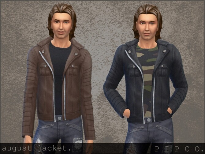 Sims 4 August jacket by Pipco at TSR