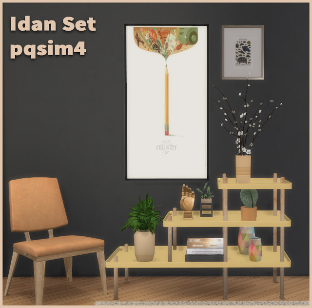 Sims 4 Idan Set at pqSims4