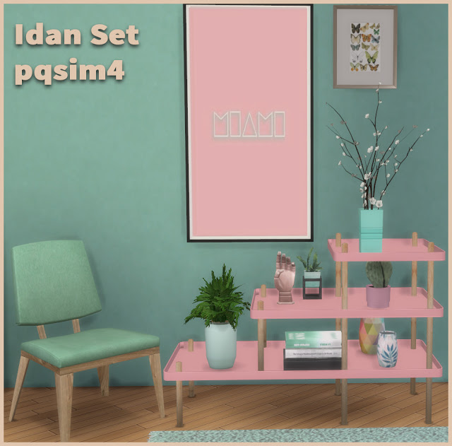 Sims 4 Idan Set at pqSims4