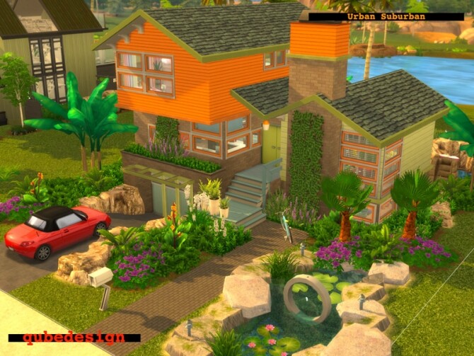 Sims 4 Urban Suburban NOCC by QubeDesign at TSR