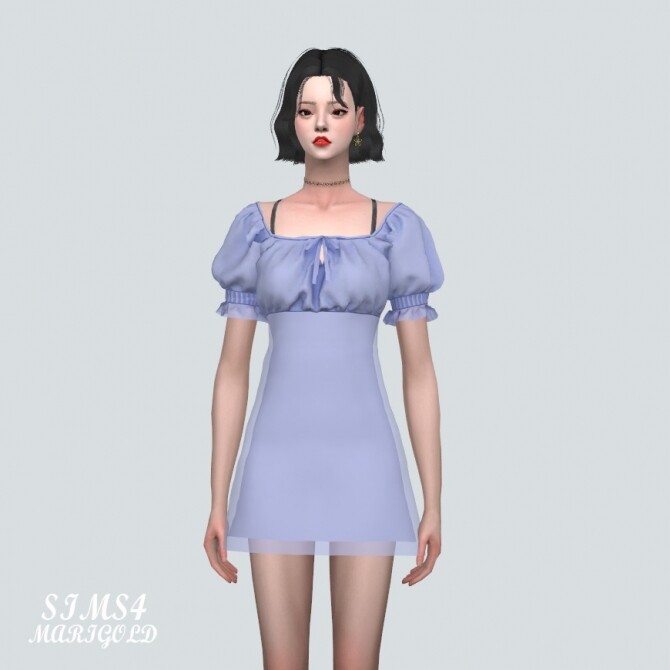 Sims 4 Summer Mini Dress at Marigold