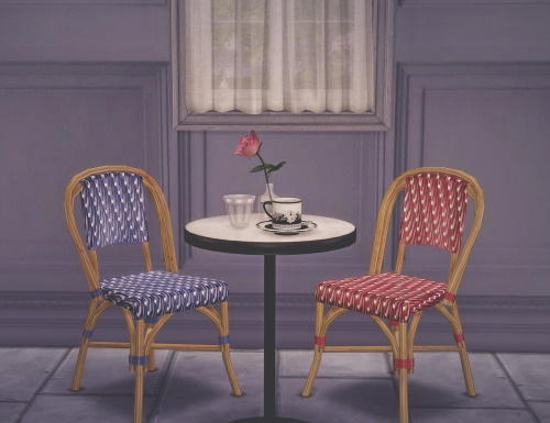 Sims 4 French cafe / bistro mini set by Pocci at Garden Breeze Sims 4