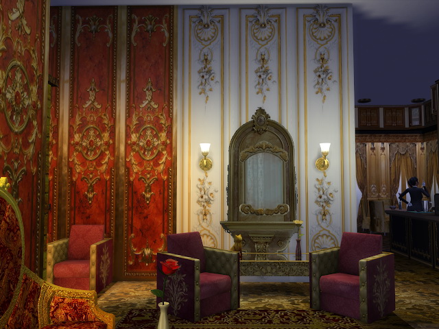 Sims 4 Wall Panels For Doors or Fireplaces & Wall Decals at Anna Quinn Stories
