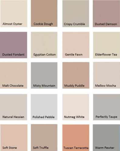 Warm Neutrals Paint Palette at Simspiration Builds » Sims 4 Updates