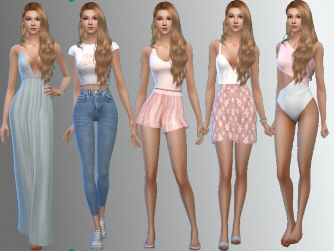 Sims 4 Bianca Pace by Mini Simmer at TSR
