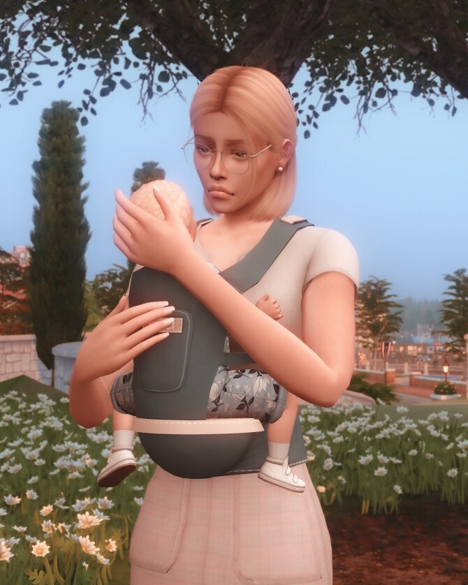 Baby Carrier Poses at Katverse » Sims 4 Updates