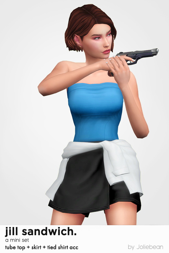 Sims 4 Jill Sandwich mini set at Joliebean