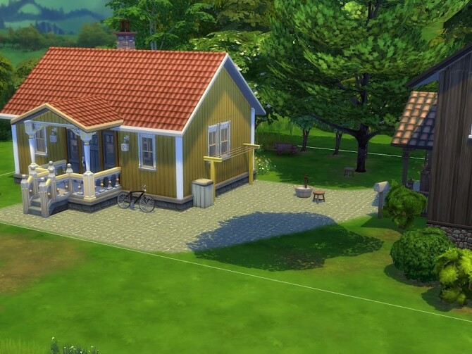 Sims 4 Skomakarstugu (The shoemakers house) at KyriaT’s Sims 4 World