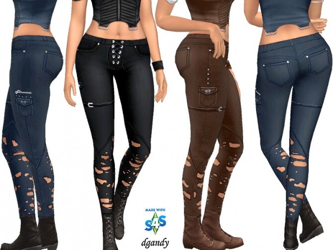 Sims 4 Apocalypse Jeans 20200505 by dgandy at TSR