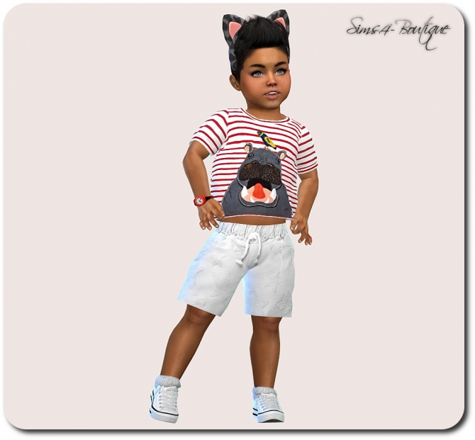 Set for Toddler Boys TS4 at Sims4-Boutique » Sims 4 Updates
