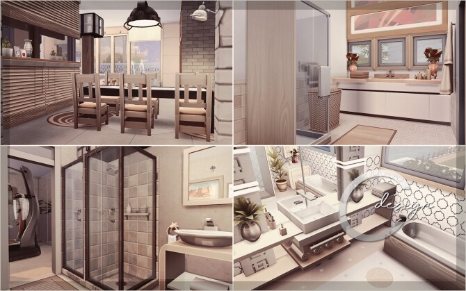 Sims 4 Luxury Oasis at Cross Design
