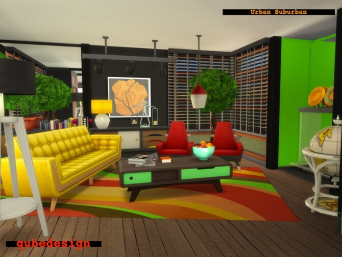 Sims 4 Urban Suburban NOCC by QubeDesign at TSR