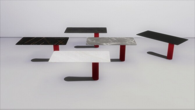 Sims 4 BOLD TABLE at Meinkatz Creations