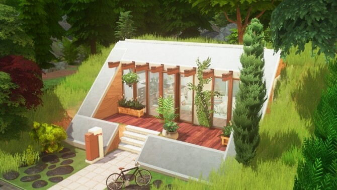 Sims 4 Underground Eco House at Akai Sims – kaibellvert