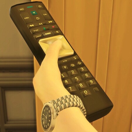 Default Replacement Remote Control by dynamus at Mod The Sims