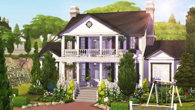 PERFECT LUXURIOUS FAMILY HOME at Aveline Sims » Sims 4 Updates
