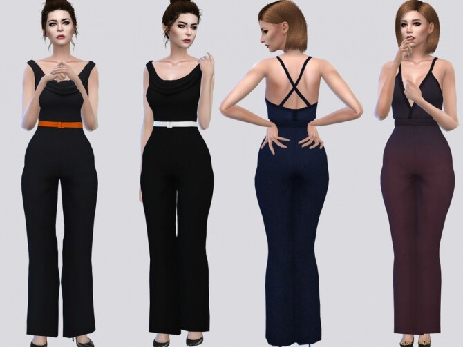 Sims 4 The Jumpsuit SET by McLayneSims at TSR