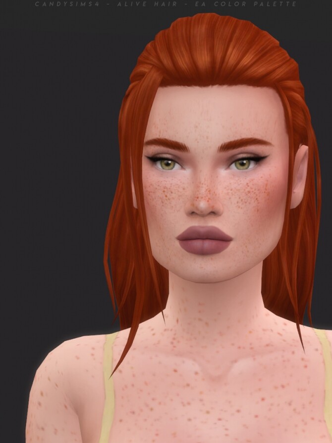 Sims 4 ALIVE HAIR at Candy Sims 4