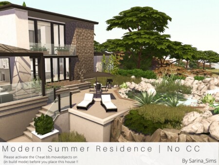 Modern Summer Residence by Sarina_Sims at TSR