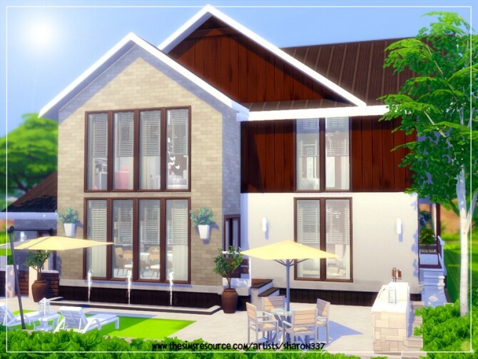 Sims 4 Ophelia Home Nocc by sharon337 at TSR