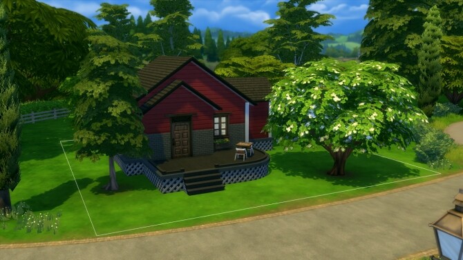 Sims 4 Tiny house #4/10 NO CC by iSandor at Mod The Sims