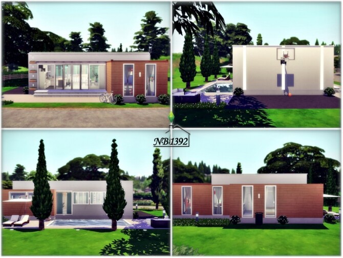 Sims 4 Such one House No CC by nobody1392 at TSR