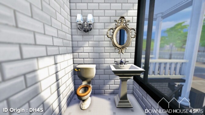 Sims 4 London Flat by Samuel at DH4S