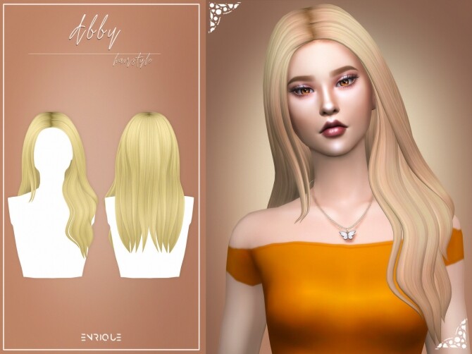 Sims 4 Abby Hairstyle at Enriques4