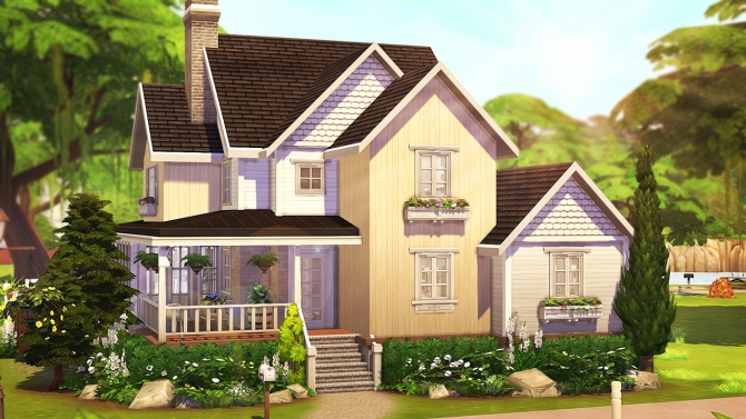 SINGLE MOM DREAM HOME at Aveline Sims » Sims 4 Updates