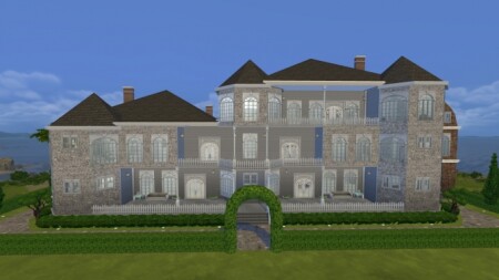 The Huge Lakeside Mansion by xperimental.sim at Mod The Sims