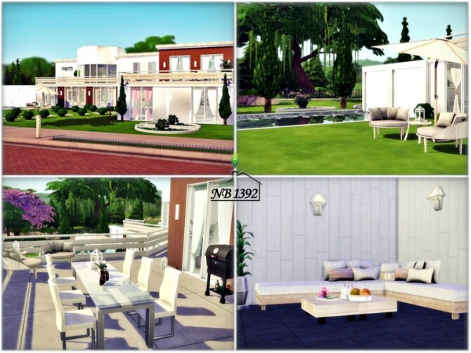 Sims 4 Modern Residence by nobody1392 at TSR