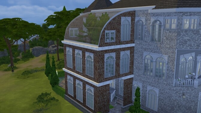 Sims 4 The Huge Lakeside Mansion by xperimental.sim at Mod The Sims